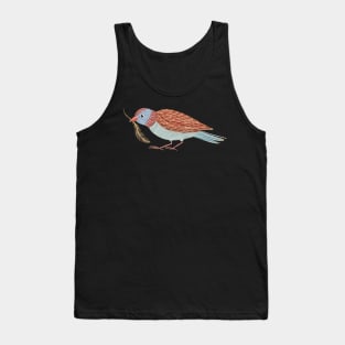 Bird with feather Tank Top